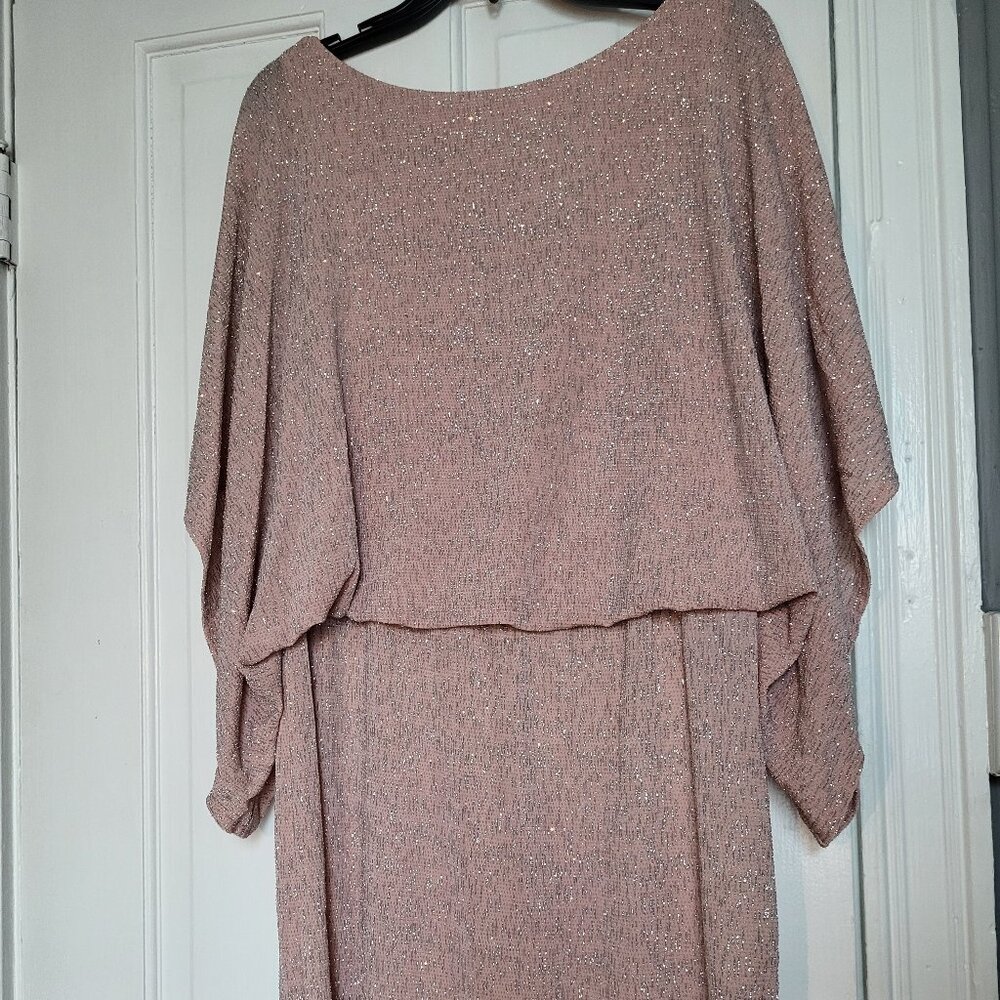 Pink Glitter Dress Size 14